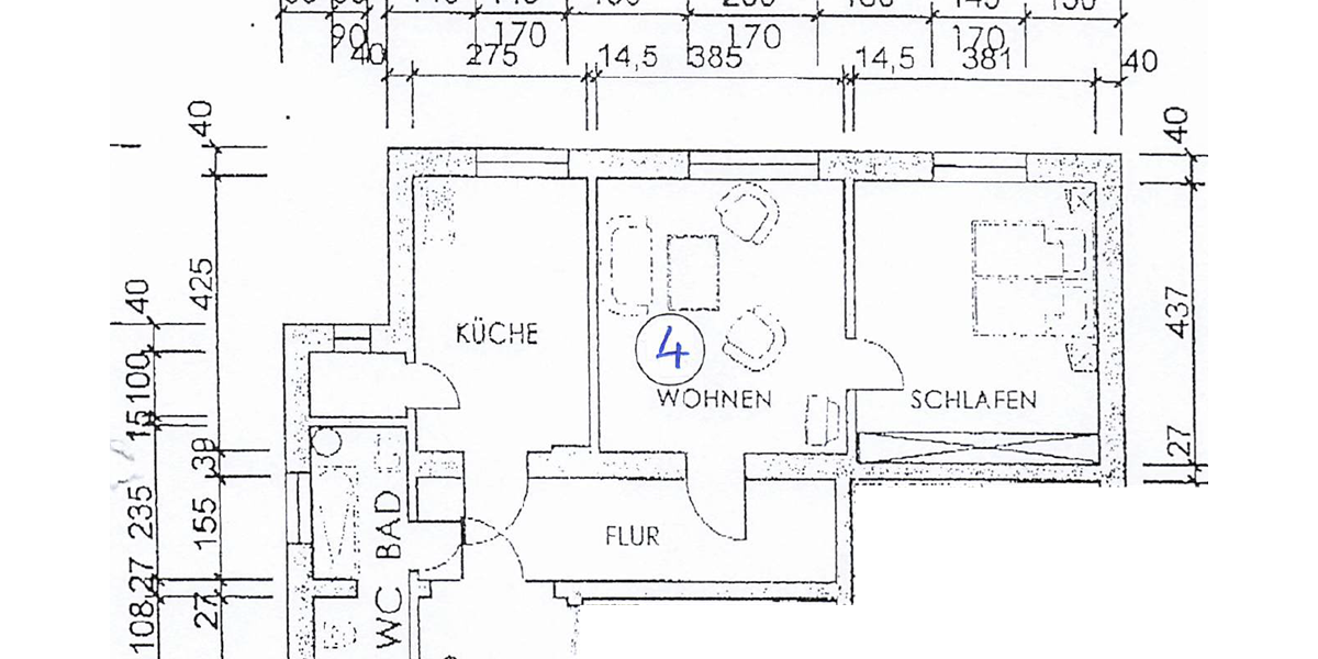 Schwarzkollm-Wohnen direkt im Dorf! - Dachgeschoßwohnung Hoyerswerda Schwarzkollm | Angebot:26994916