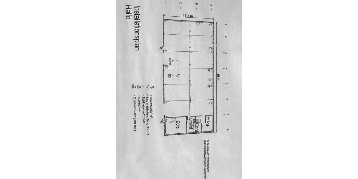 Pfeilerfreie Lagerhalle mit 2 Rolltoren, Büro, Lager, Teeküche, WC & zusätzl. Freifläche zimmer