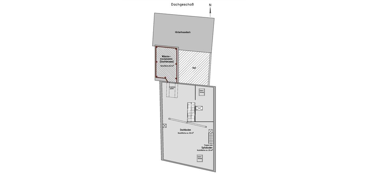 Maisonettenwohnung Wismar Altstadt - 6.5 Zimmer, 120 m&sup2;, 1.600&euro; | Angebot:26237733