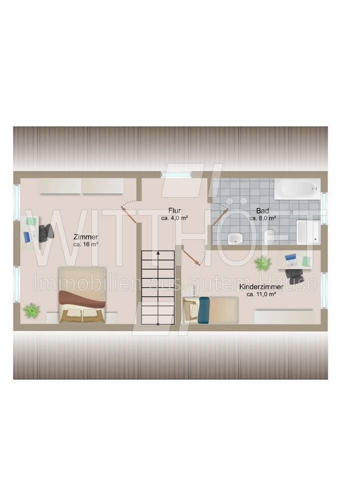 Charmantes + gemütliches Einfamilienhaus mit tollem Garten in ruhiger Lage von Wellingsbüttel!
