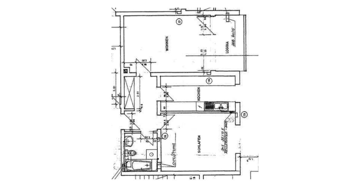Etagenwohnung Neumarkt in der Oberpfalz Altenhof - 2 Zimmer, 60 m&sup2;, 650&euro; | Angebot:26045160