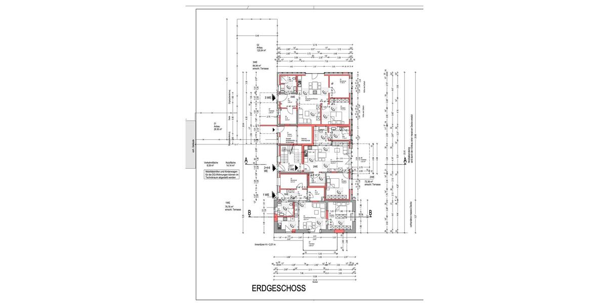 Etagenwohnung Stemwede - 2 Zimmer, 74 m&sup2;, 740&euro; | Angebot:26302930