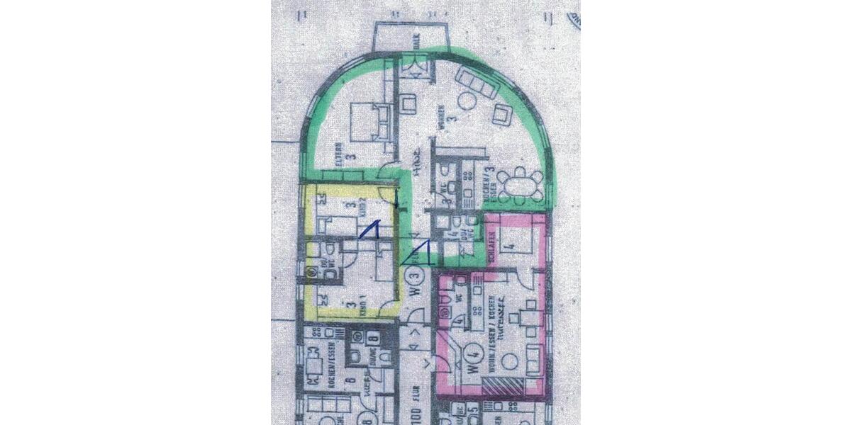 Etagenwohnung Blaustein - 2 Zimmer, 45 m&sup2;, 650&euro; | Angebot:25342972