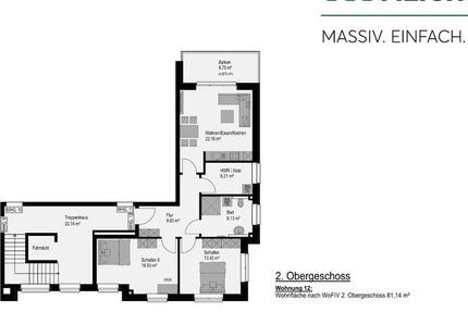 Wohnung Bösel - 3 Zimmer, 81 m&sup2;, 745&euro; | Angebot:25099647