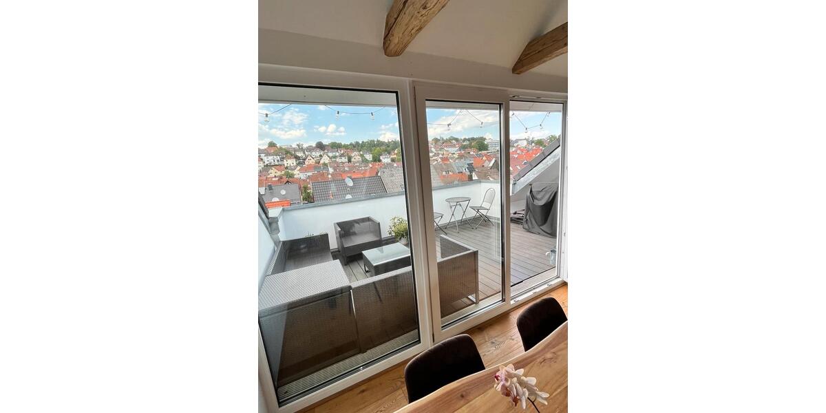 Dachgeschoßwohnung Heidenheim an der Brenz Aufhausen - 3 Zimmer, 90 m&sup2;, 1.200&euro; | Angebot:23449191