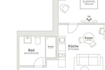 Zimmer Schönefeld - 1 Zimmer, 1.914&euro; | Angebot:27652096