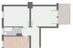 Etagenwohnung Würzburg Sanderau - 2 Zimmer, 56 m&sup2;, 1.090&euro; | Angebot:26561788
