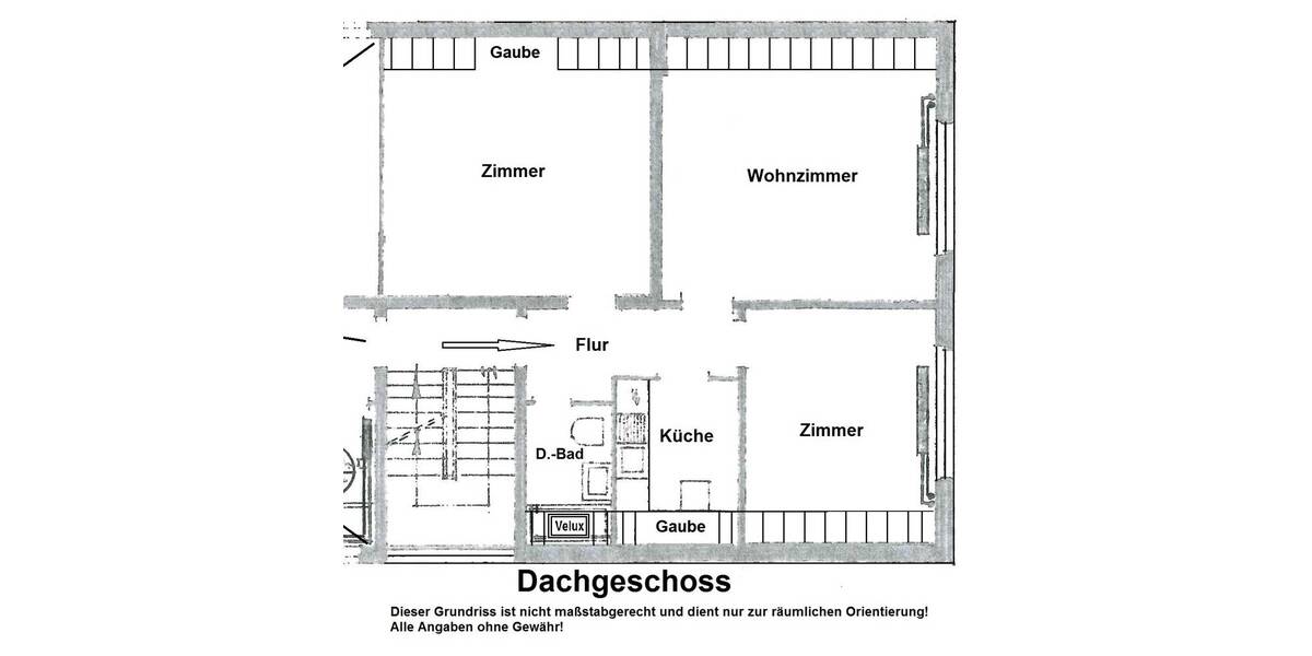 Etagenwohnung Ahrensbök - 3 Zimmer, 42 m&sup2;, 410&euro; | Angebot:26161815
