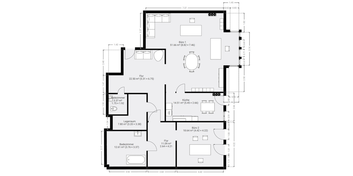 Gewerbeobjekt Nienburg (Weser) - 1.450&euro; | Angebot:24566992