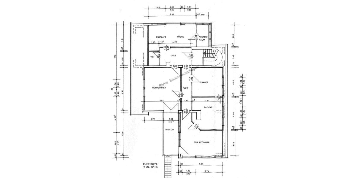 Dachgeschoßwohnung Bad Hersfeld - 3 Zimmer, 129 m&sup2;, 950&euro; | Angebot:25977136