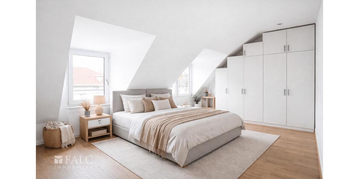 Dachgeschoßwohnung München Ludwigsvorstadt-Isarvorstadt - 2 Zimmer, 105 m&sup2;, 2.830&euro; | Angebot:26313604