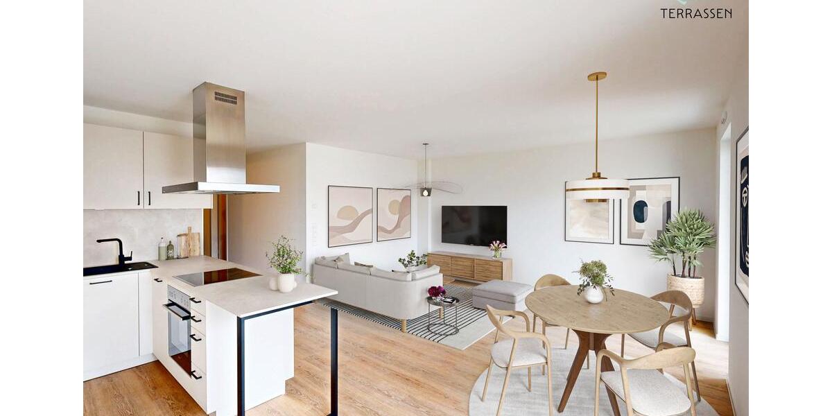 Erdgeschoßwohnung Darmstadt - 2 Zimmer, 64 m&sup2;, 1.150&euro; | Angebot:26335546