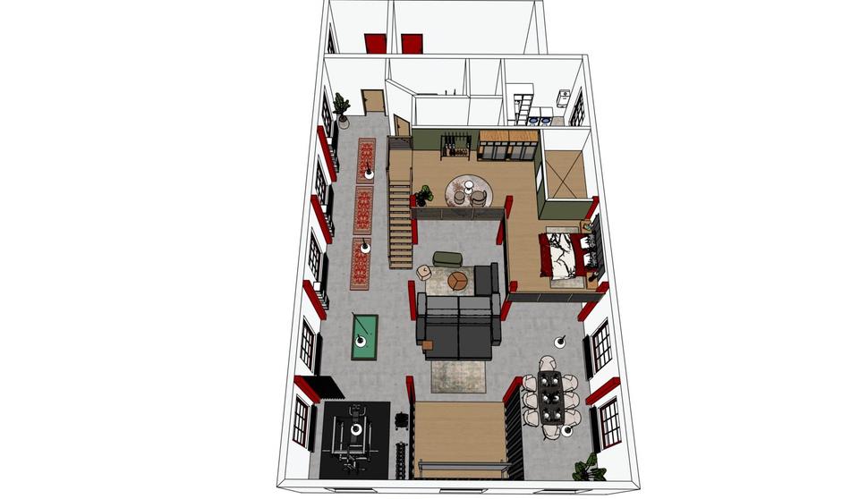 Loft - Studio - Atelier Mühlhausen (Thüringen) - 4 Zimmer, 235 m&sup2;, 1.500&euro; | Angebot:24801992