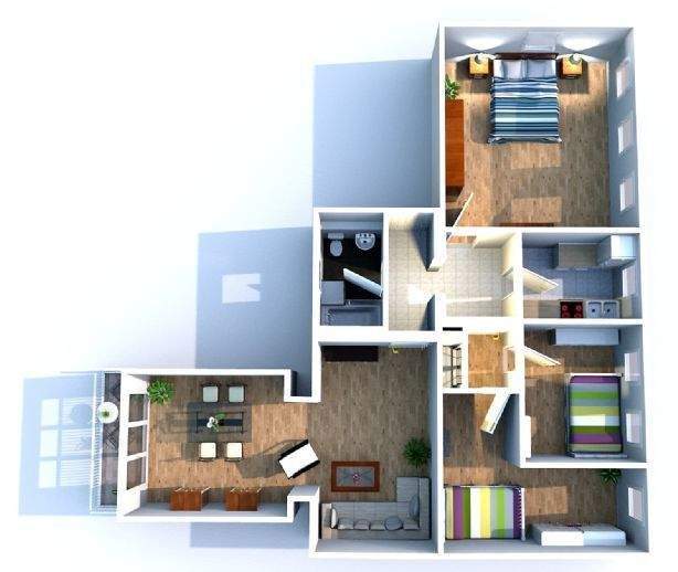 Etagenwohnung Leisnig Fischendorf - 4 Zimmer, 92 m&sup2;, 555&euro; | Angebot:23144308