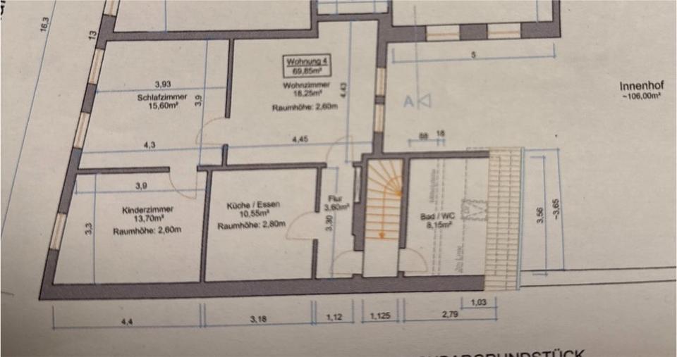 70 m² Wohnung in Herzen von Maikammer 3 zimmer