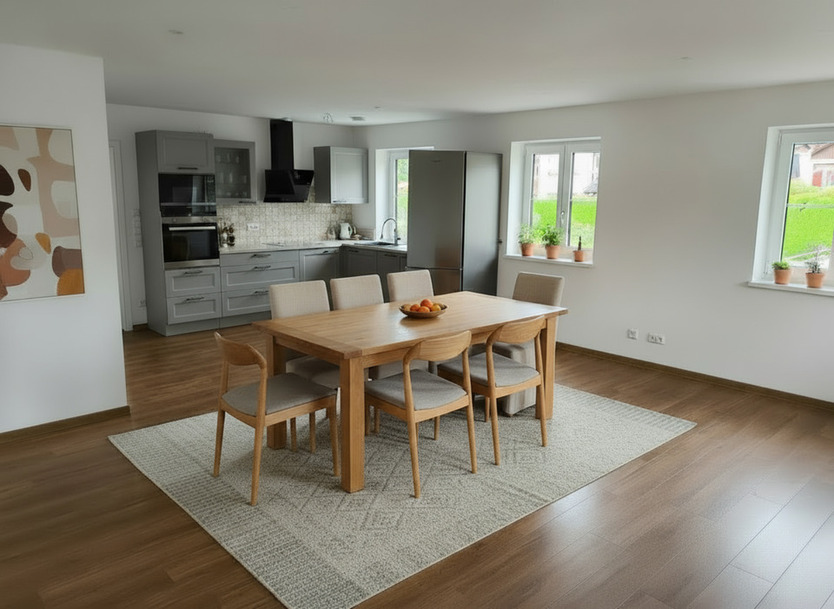 Großzügige, lichtdurchflutete 3-Zimmer Wohnung mit Balkon& Garten zimmer