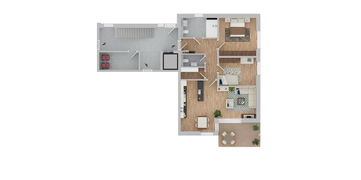Erdgeschoßwohnung Schwerte - 3 Zimmer, 91 m&sup2;, 1.390&euro; | Angebot:26403708