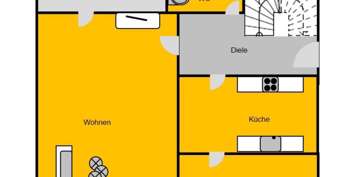 Wohnen auf Zeit Nürnberg Eibach - 4 Zimmer, 95 m&sup2;, 600&euro; | Angebot:25969764