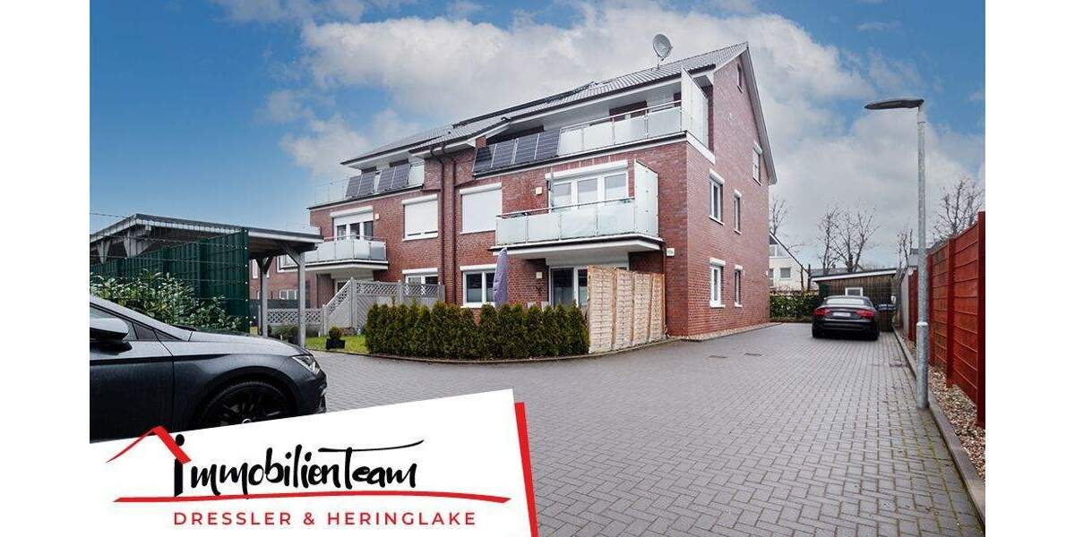 Stilvolle 2-Zimmer-Wohnung mit Dachterrasse, Aufzug & Stellplatz in Tornesch 2 zimmer