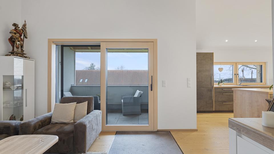 Moderne barrierefreundliche 2-Zimmer-Wohnung mit Balkon in Königsmoos 2 zimmer