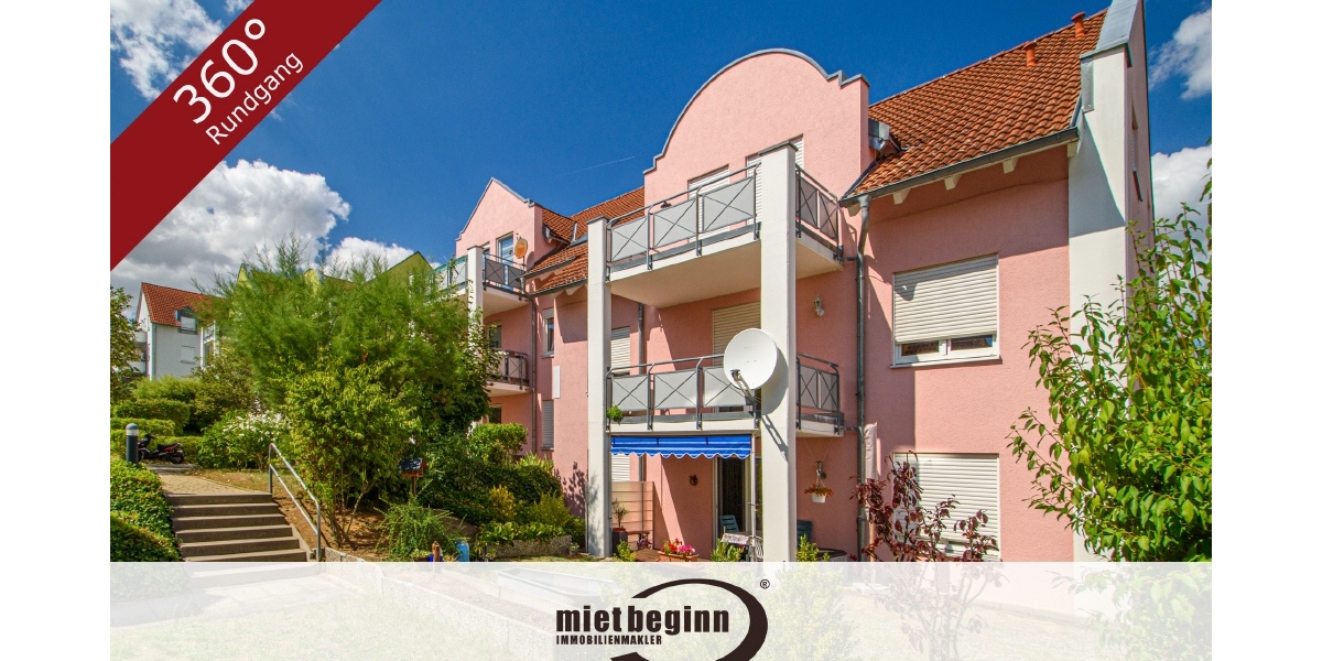 BALKON – WANNEN-DUSCHBAD MIT FENSTER – ROLLOS – SCHÖN GELEGEN - Etagenwohnung Meißen Niederspaar | Angebot:27230317