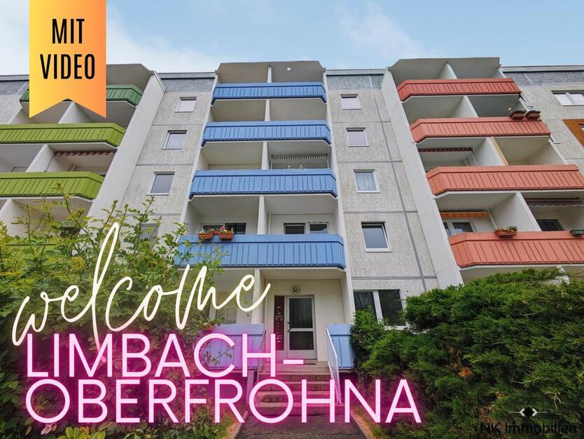 ++ gemütliche, neue 3-Raum Wohnung mit Balkon - beste Wohnlage in Limbach-Oberfrohna ++