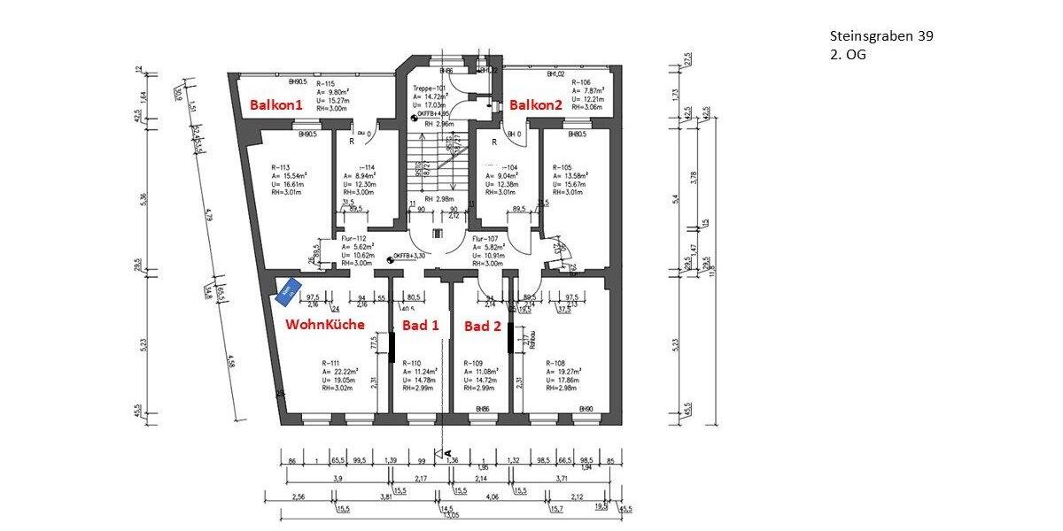 Etagenwohnung Zeitz - 5 Zimmer, 131 m&sup2;, 754&euro; | Angebot:26592169