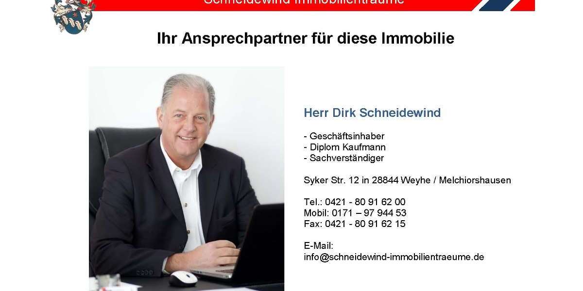 Möblierte Hausmeisterwohnung für einen Single bei 900 Warmmiete Moderne Einrichtung in ruhiger Lage - Gewerbeobjekt Weyhe / Melchiorshausen Melchiorshausen | Angebot:24685456