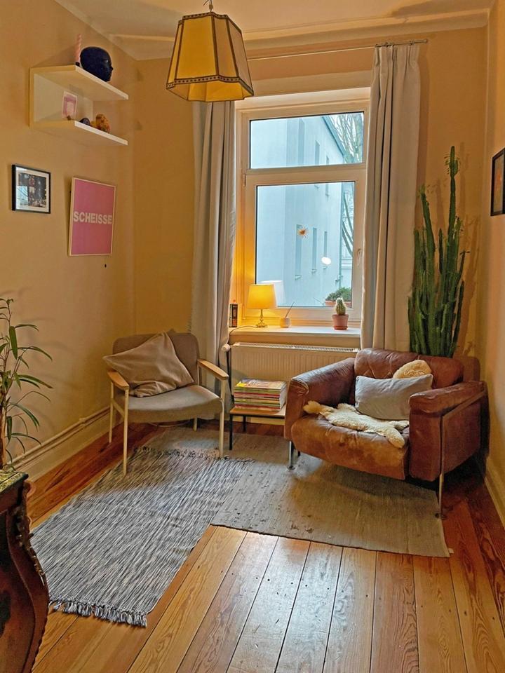 Süße kleine 2-Zimmer-Wohnung in Eimsbüttel zur Untermiete