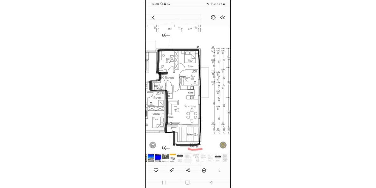 Etagenwohnung Eislingen (Fils) - 3 Zimmer, 78 m&sup2;, 1.370&euro; | Angebot:26414187