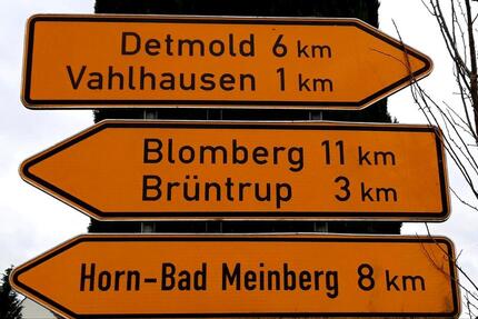 4 ZKB Detmold Mosebeck 1. Etage sehr ruhige Wohnlage