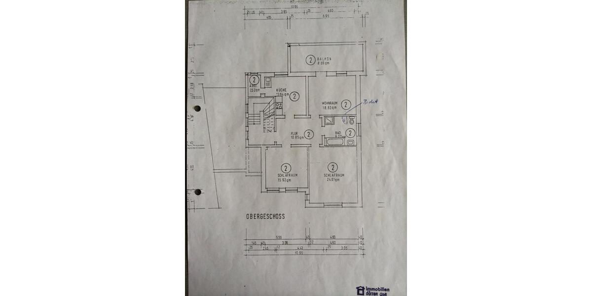 Etagenwohnung Hagen - 3.5 Zimmer, 103 m&sup2;, 650&euro; | Angebot:25162148