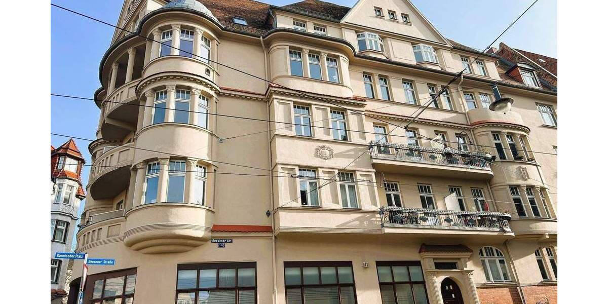 Etagenwohnung Halle (Saale) Innenstadt - 3 Zimmer, 87 m&sup2;, 760&euro; | Angebot:25262303