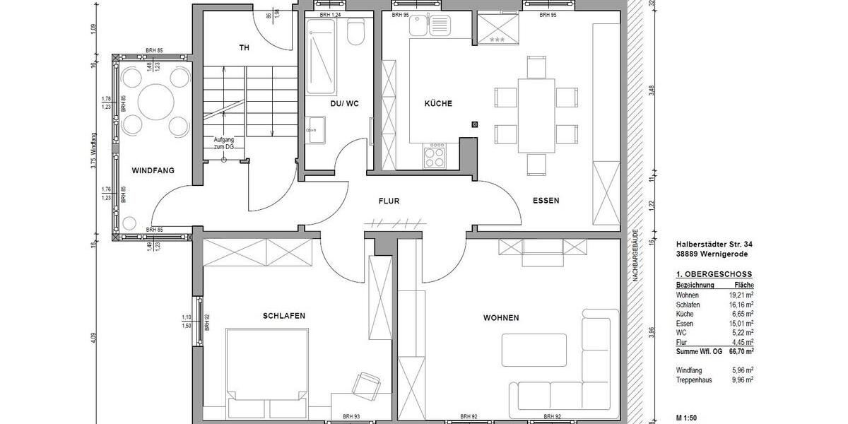 Maisonettenwohnung Wernigerode - 4 Zimmer, 140 m&sup2;, 1.400&euro; | Angebot:26338193
