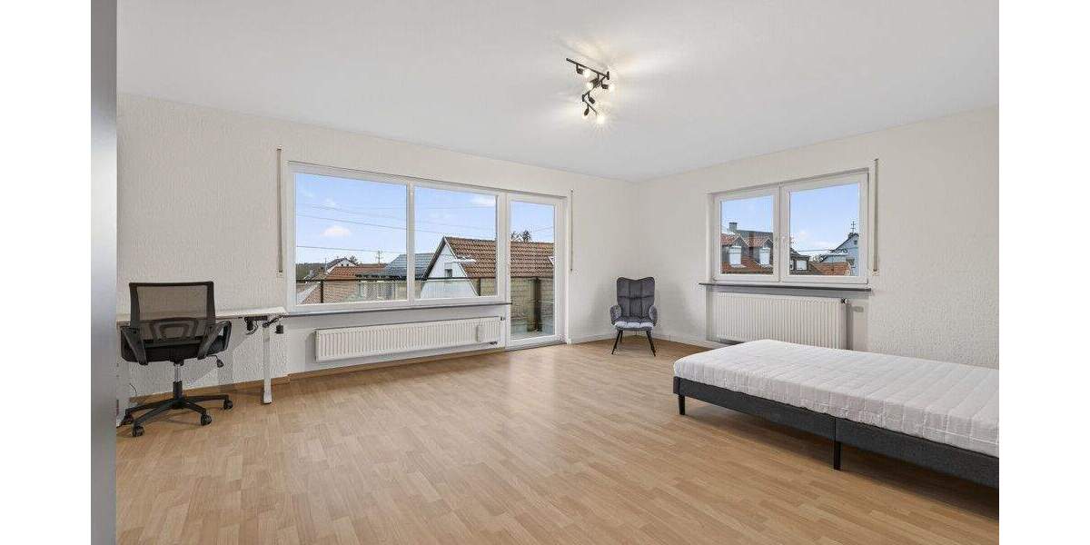Großes WG-Zimmer mit eigenem Balkon in Knielingen 1 zimmer
