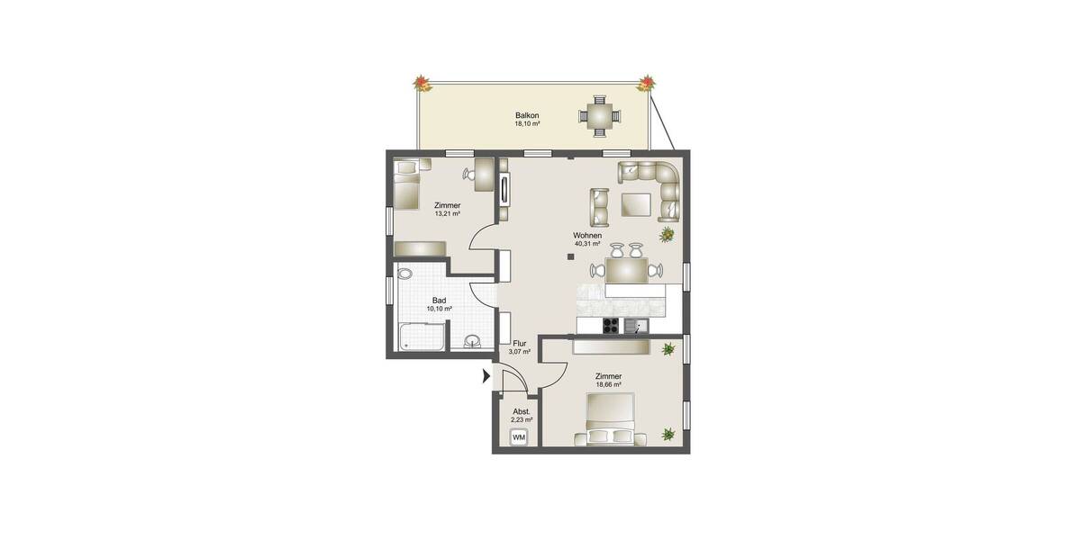 Etagenwohnung Forchtenberg / Sindringen Sindringen - 3 Zimmer, 96 m&sup2;, 970&euro; | Angebot:26545147