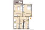 Erdgeschoßwohnung Sangerhausen - 3 Zimmer, 61 m&sup2;, 376&euro; | Angebot:26381103