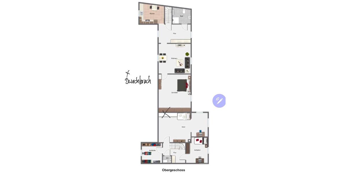 Einfamilienhaus Halberstadt - 8 Zimmer, 196 m&sup2;, 1.200&euro; | Angebot:26638579