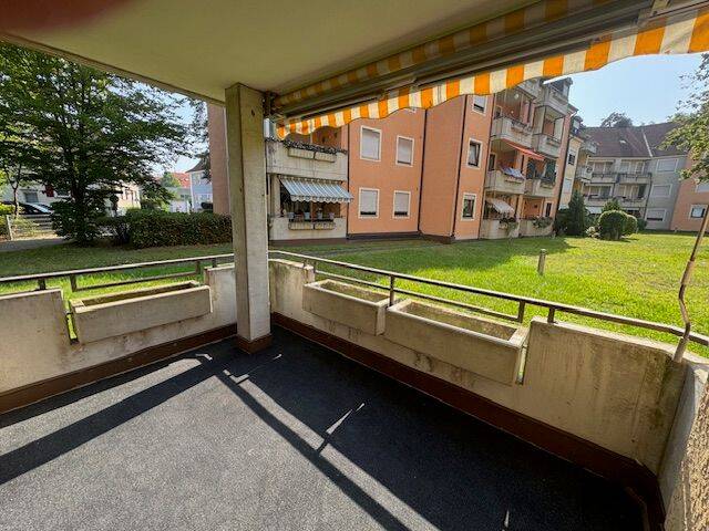 Ruhiger Platz im Grünen