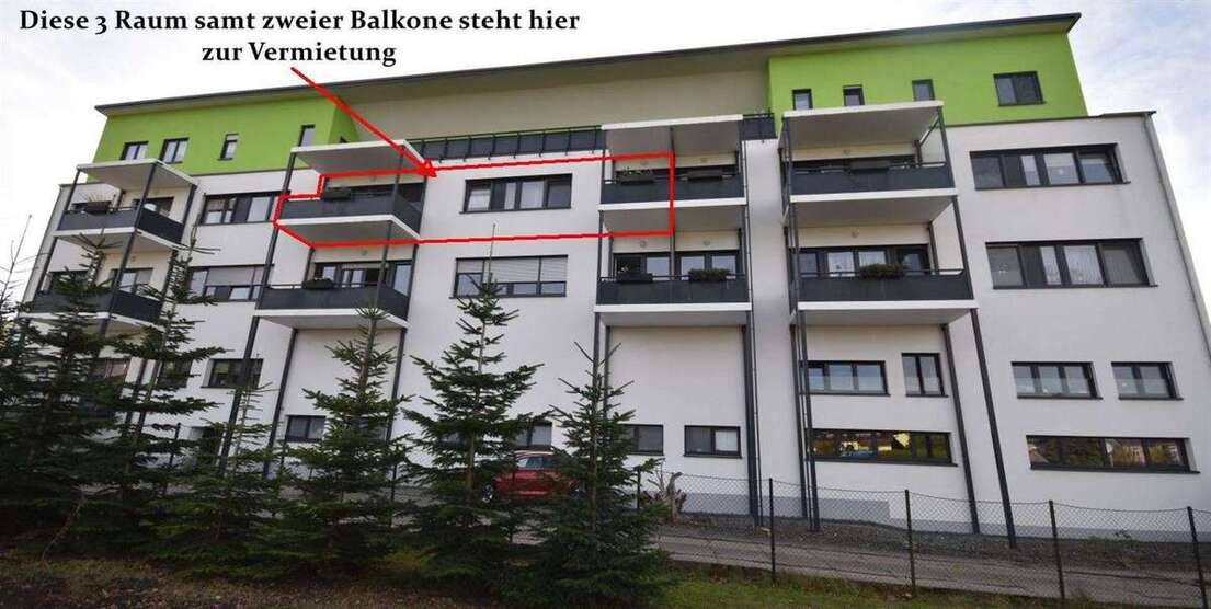 Wohnung zum Mieten in Burgstädt 520 € 72.13 m² 3 zimmer
