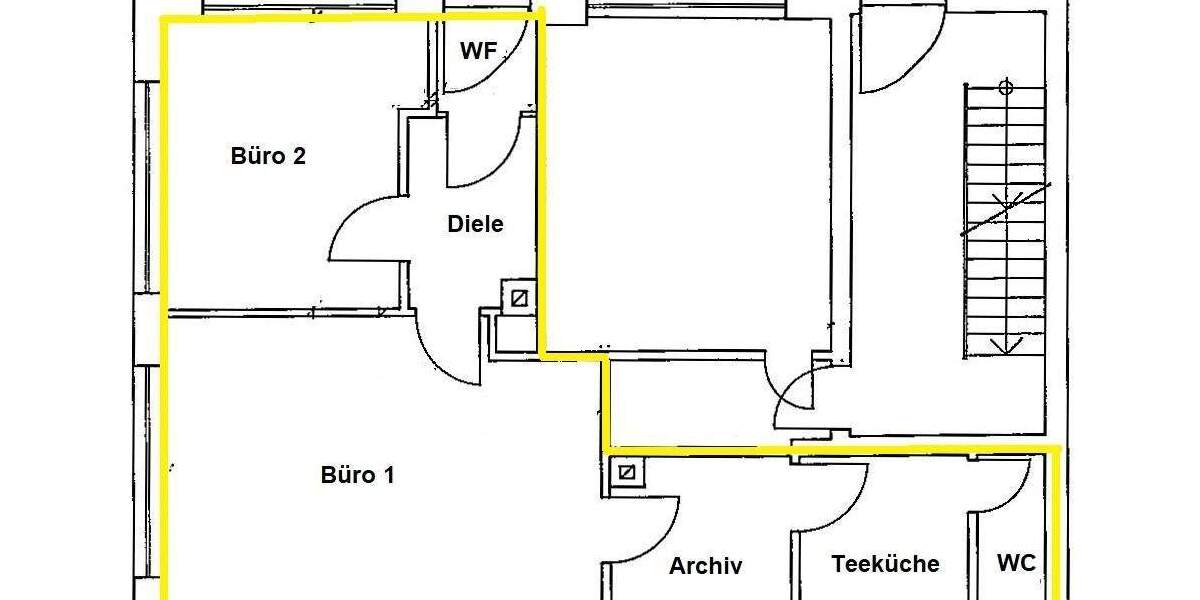 Gewerbeobjekt Röthenbach a. d. Pegnitz Röthenbach - 2 Zimmer, 52 m&sup2;, 420&euro; | Angebot:25699467