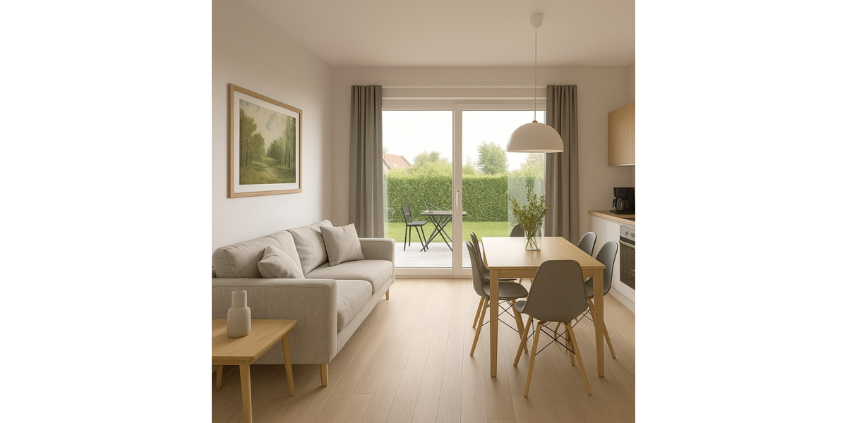 Erdgeschoßwohnung Großenkneten - 3 Zimmer, 77 m&sup2;, 895&euro; | Angebot:26346370