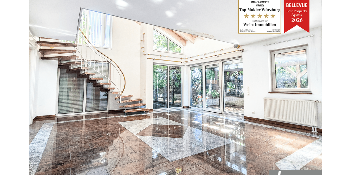 Etagenwohnung Höchberg - 5 Zimmer, 219 m&sup2;, 1.990&euro; | Angebot:26738357