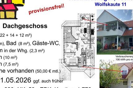 Wohnung Reinhardshagen - 3 Zimmer, 85 m&sup2;, 590&euro; | Angebot:25857696