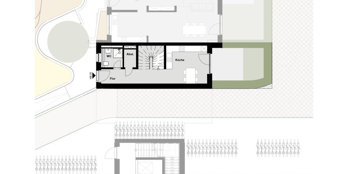 Maisonettenwohnung Mönchengladbach - 4 Zimmer, 101 m&sup2;, 1.550&euro; | Angebot:26422000