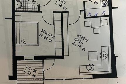 Barrierefreie 2-Zimmer-Wohnung im Gemeindepflegehaus Härten 2 zimmer