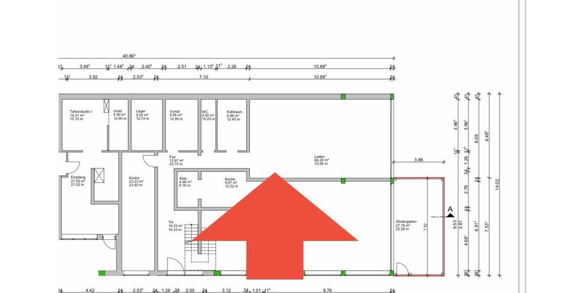 Gewerbeobjekt Vechta - 1.800&euro; | Angebot:24505577