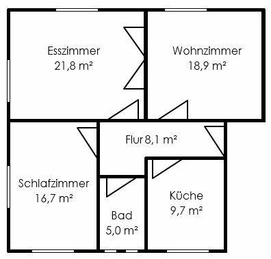 Etagenwohnung Straubing - 3 Zimmer, 81 m&sup2;, 795&euro; | Angebot:26688957
