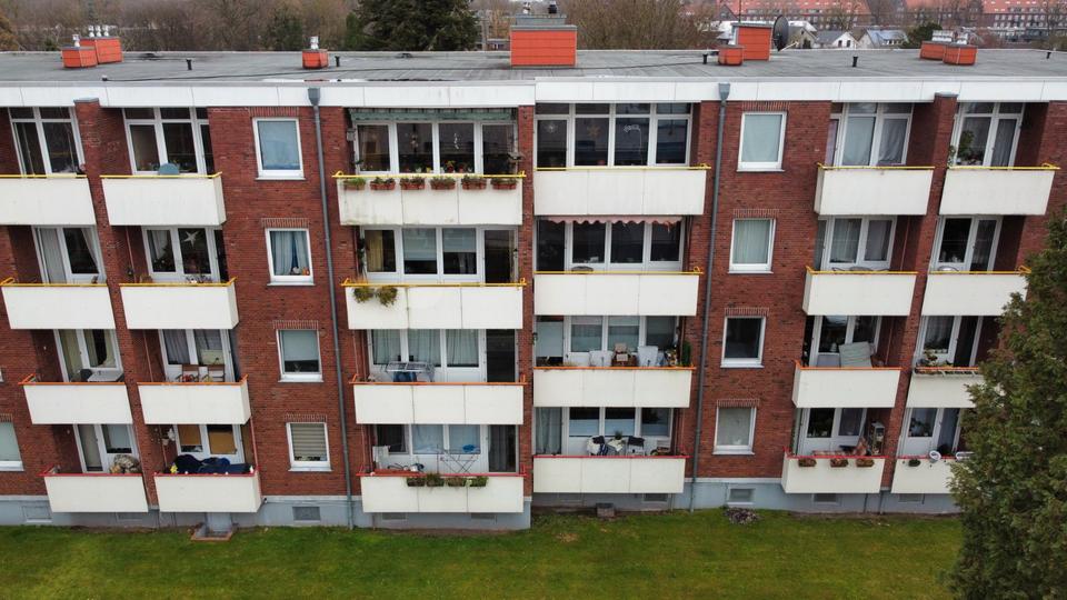 Etagenwohnung Oldenburg Bürgeresch - 2.5 Zimmer, 65 m&sup2;, 925&euro; | Angebot:26705875