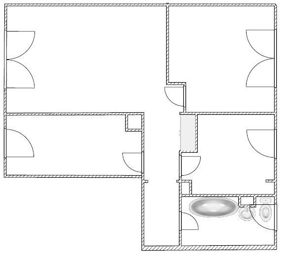 Etagenwohnung Neuburg - 3 Zimmer, 65 m&sup2;, 385&euro; | Angebot:26152850